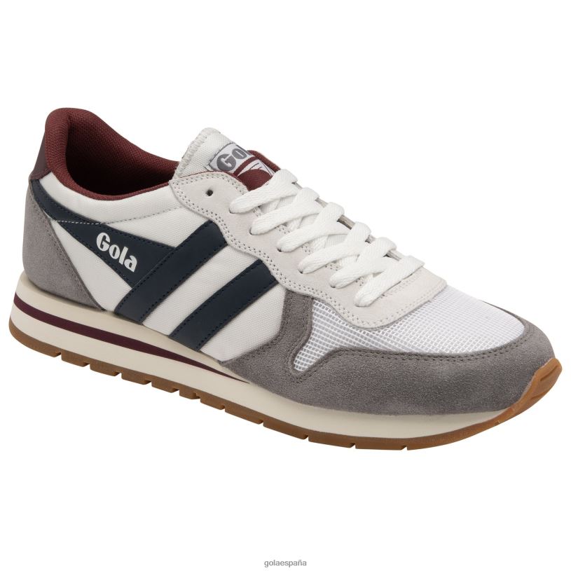 calzado V4PZL10 hombres Gola zapatillas clásicas daytona 1 blanco/fresno/azul marino