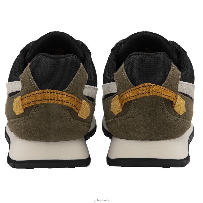 calzado V4PZL142 hombres Gola zapatillas clásicas de altitud negro/caqui/blanco roto