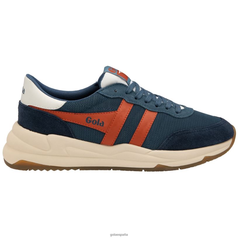 calzado V4PZL14 hombres Gola zapatillas júpiter clásicas báltico/azul marino/naranja malhumorado
