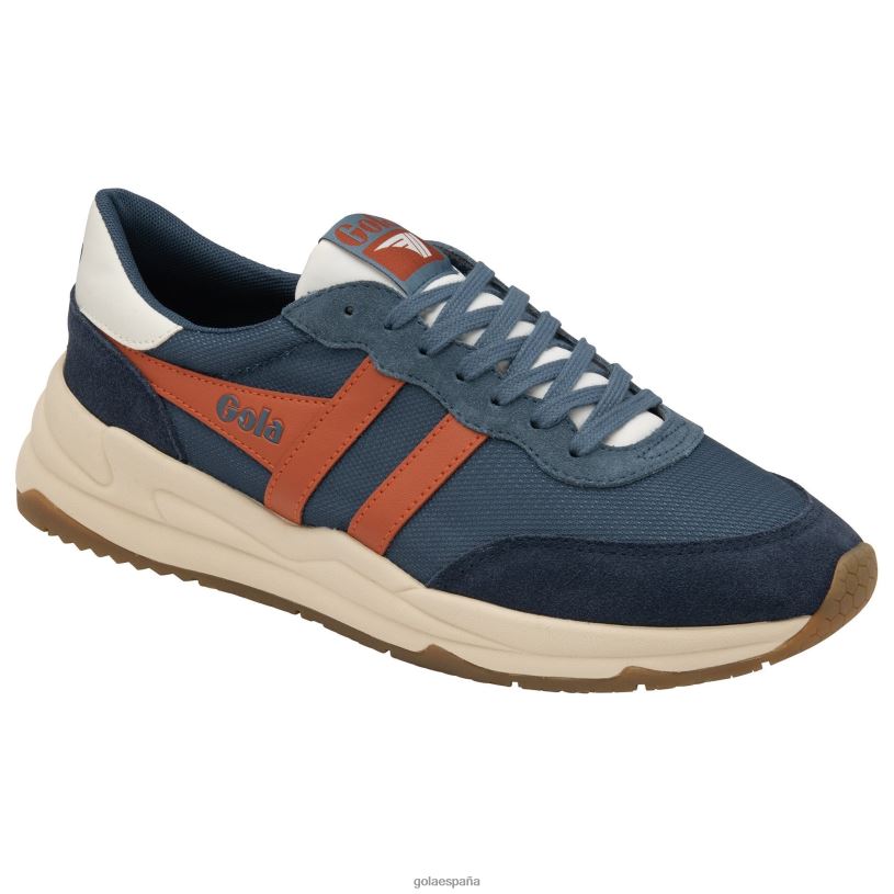 calzado V4PZL14 hombres Gola zapatillas júpiter clásicas báltico/azul marino/naranja malhumorado