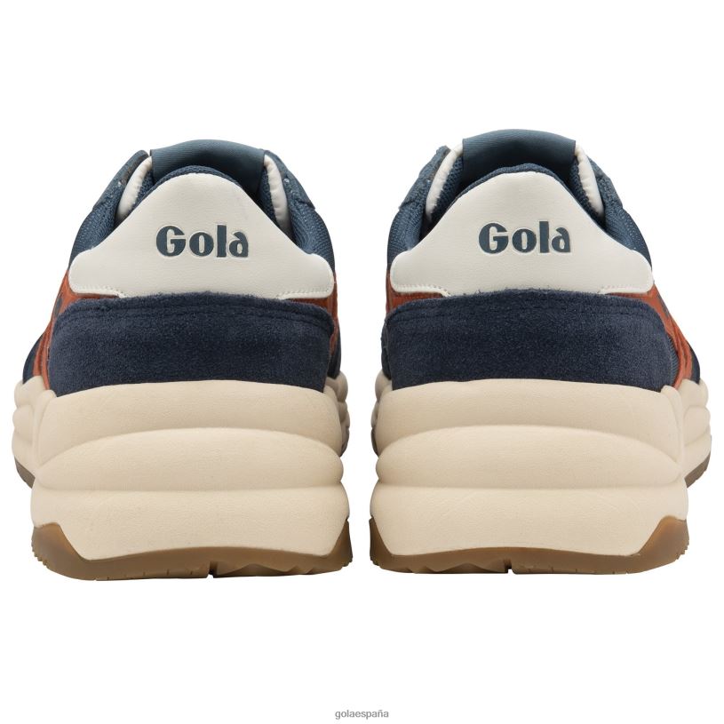 calzado V4PZL14 hombres Gola zapatillas júpiter clásicas báltico/azul marino/naranja malhumorado