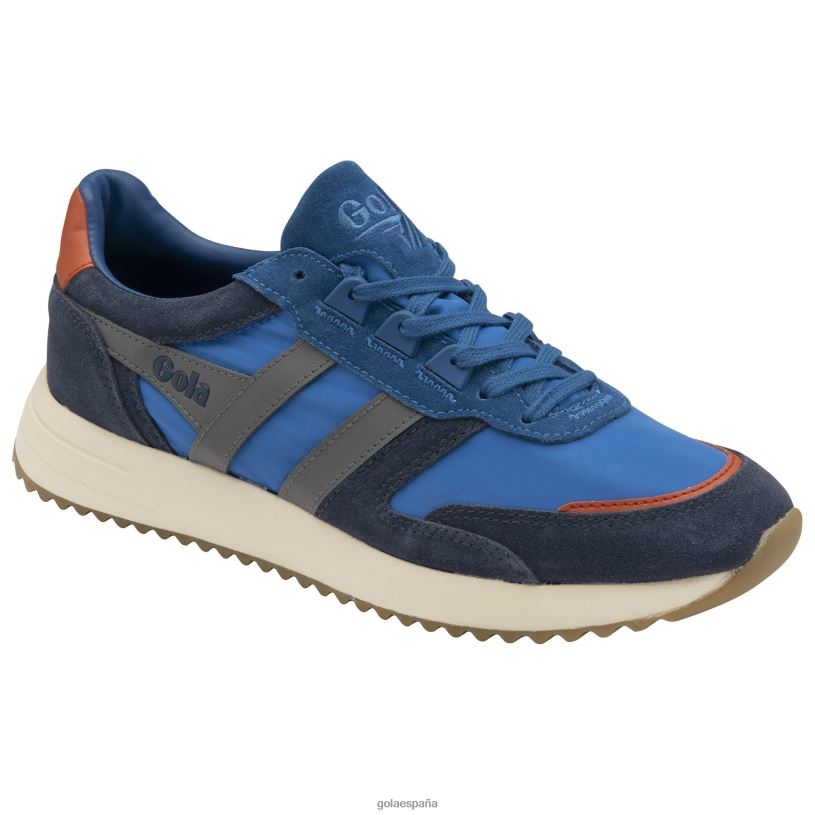 calzado V4PZL19 hombres Gola zapatillas clásicas chicago azul marino/azul marino/ceniza