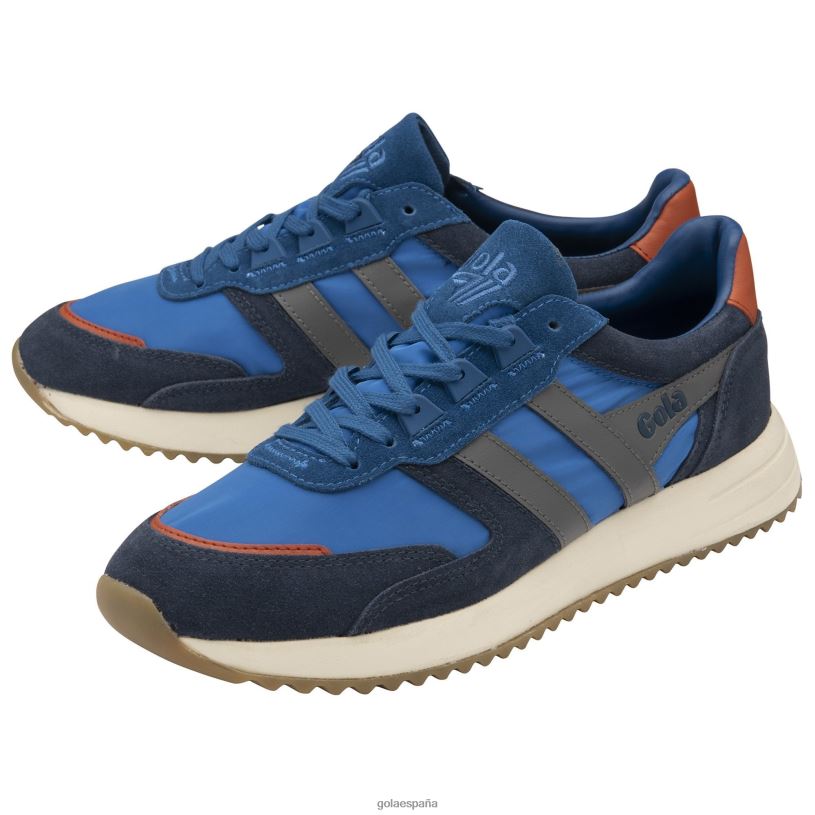 calzado V4PZL19 hombres Gola zapatillas clásicas chicago azul marino/azul marino/ceniza