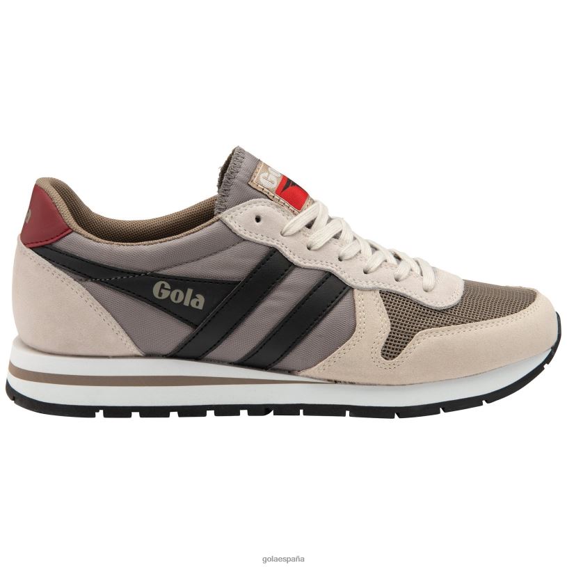 calzado V4PZL23 hombres Gola zapatillas clásicas daytona 1 rinoceronte/blanco roto/negro