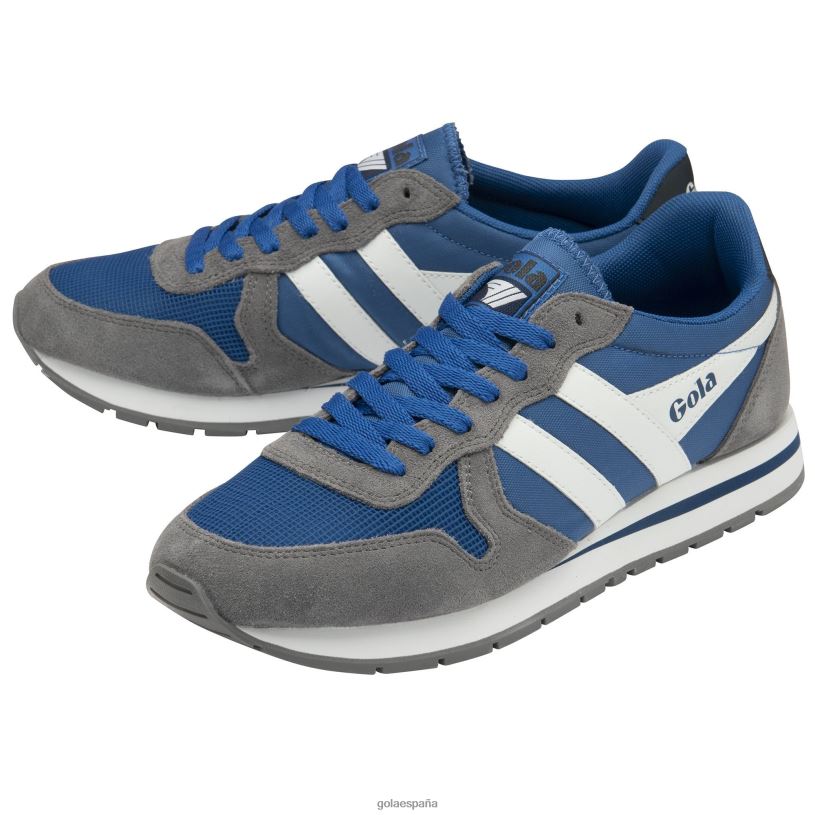 calzado V4PZL25 hombres Gola zapatillas clásicas daytona 1 azul marino/sombra/blanco