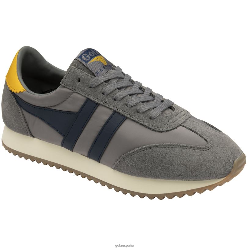 calzado V4PZL28 hombres Gola zapatillas clásicas boston '78 fresno/azul marino/sol