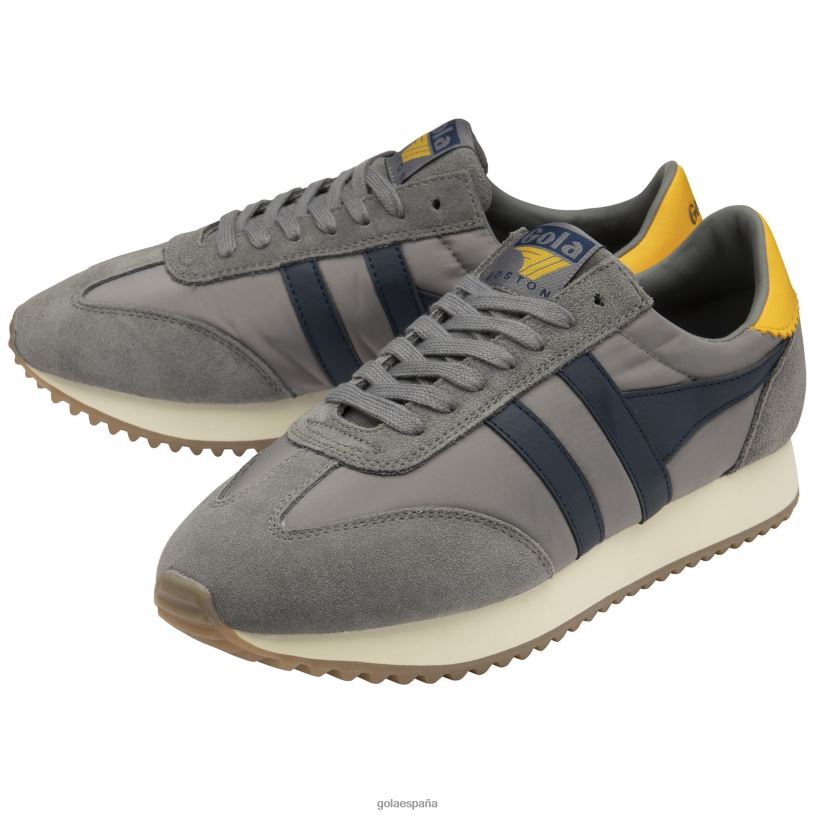 calzado V4PZL28 hombres Gola zapatillas clásicas boston '78 fresno/azul marino/sol