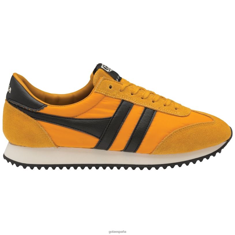 calzado V4PZL33 hombres Gola zapatillas clásicas boston '78 sol/negro