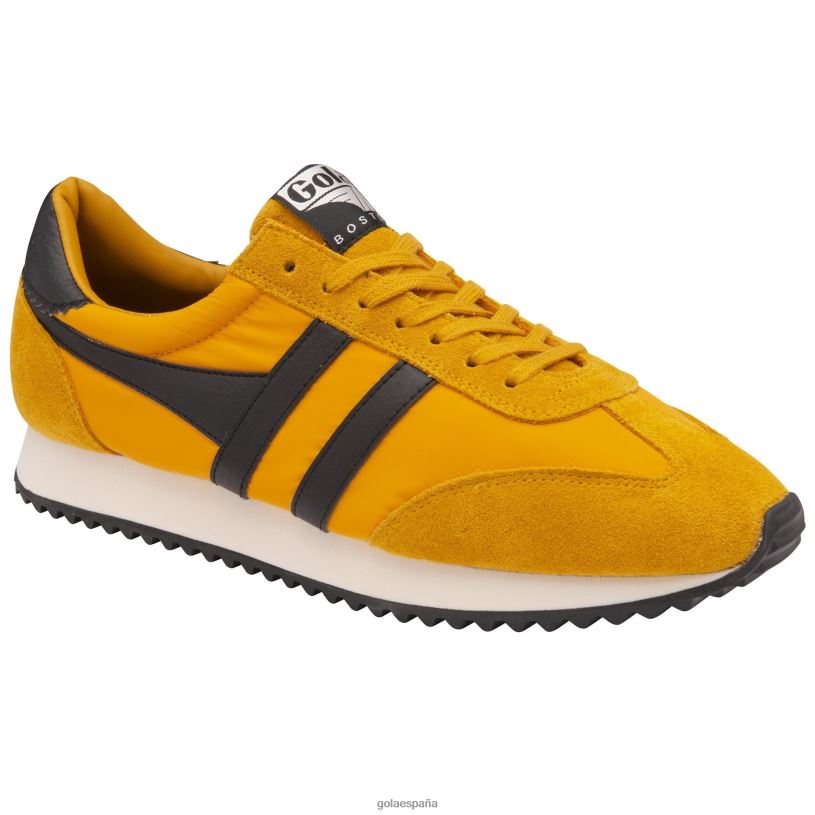 calzado V4PZL33 hombres Gola zapatillas clásicas boston '78 sol/negro