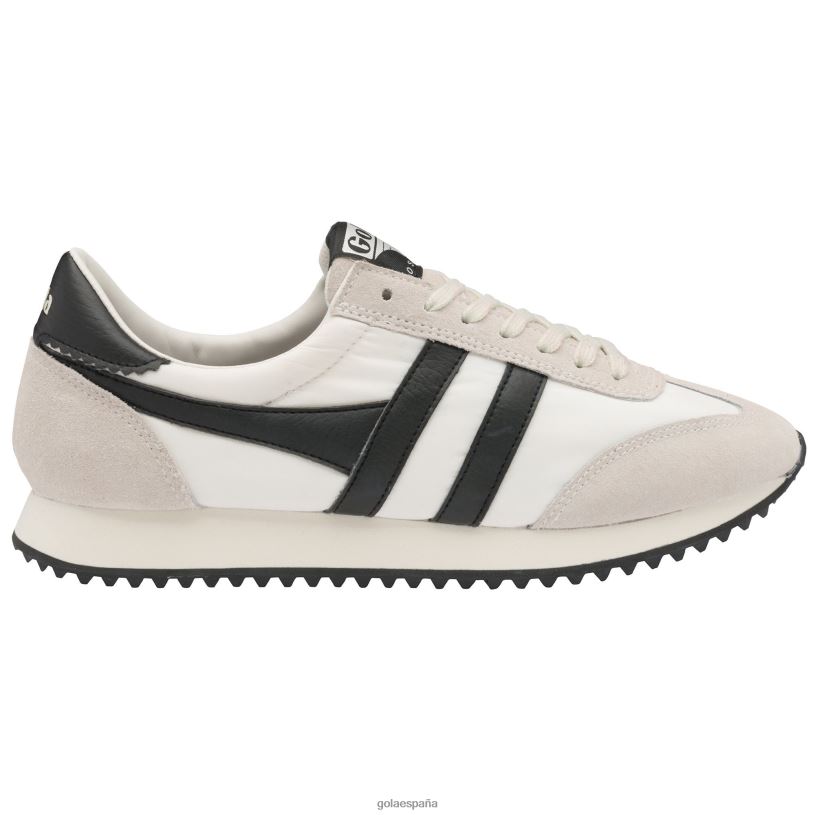 calzado V4PZL34 hombres Gola zapatillas clásicas boston '78 blanco hueso/negro