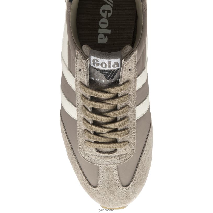 calzado V4PZL36 hombres Gola zapatillas clásicas boston '78 rinoceronte/blanco roto/negro