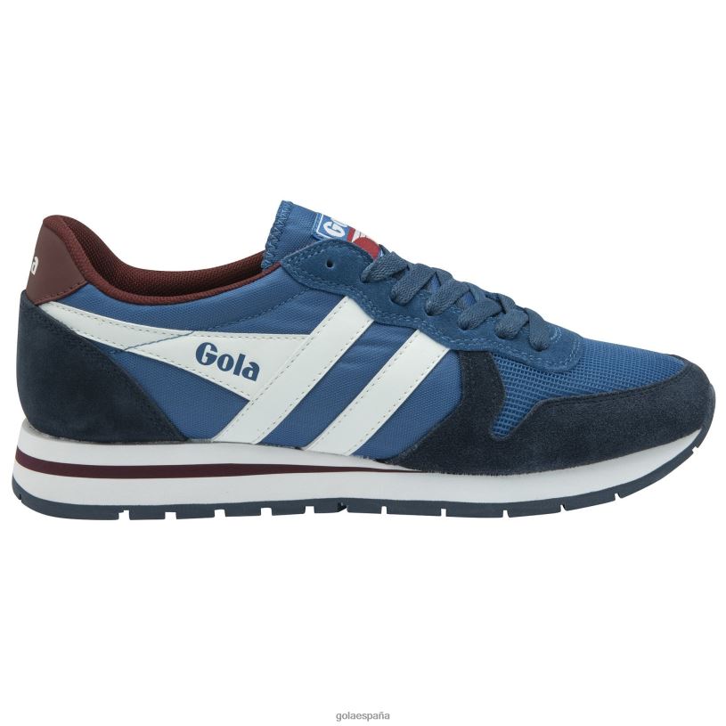 calzado V4PZL40 hombres Gola zapatillas clásicas daytona 1 azul marino/azul marino/blanco