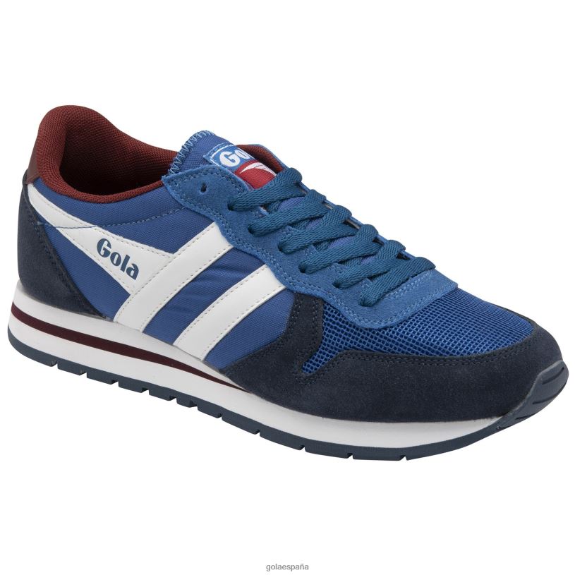 calzado V4PZL40 hombres Gola zapatillas clásicas daytona 1 azul marino/azul marino/blanco