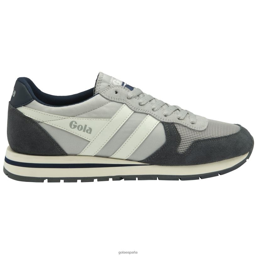calzado V4PZL42 hombres Gola zapatillas clásicas daytona 2 gris claro/tormenta/blanco roto
