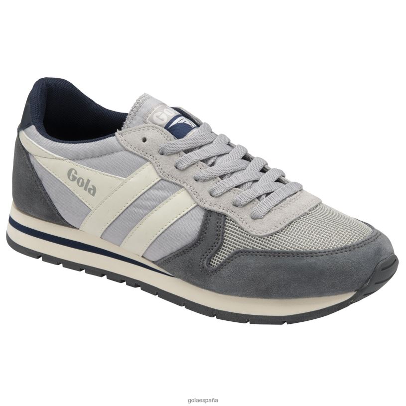 calzado V4PZL42 hombres Gola zapatillas clásicas daytona 2 gris claro/tormenta/blanco roto