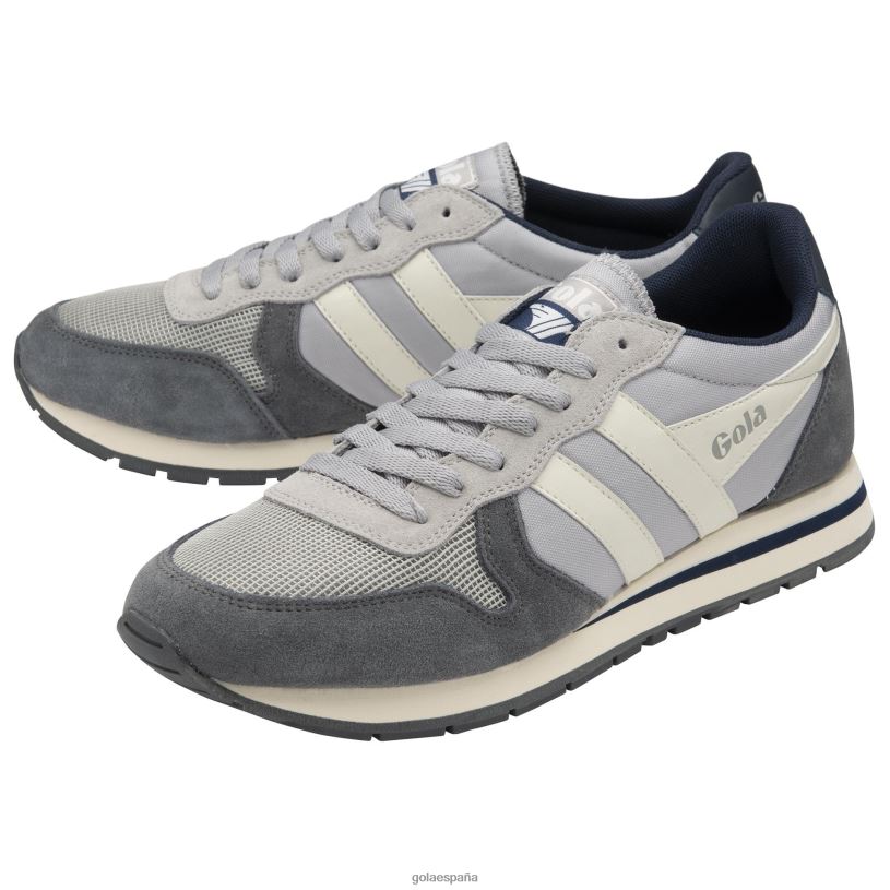 calzado V4PZL42 hombres Gola zapatillas clásicas daytona 2 gris claro/tormenta/blanco roto