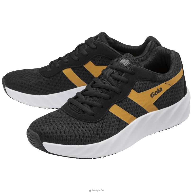 calzado V4PZL104 hombres Gola zapatillas draken de alto rendimiento sol negro/profundo