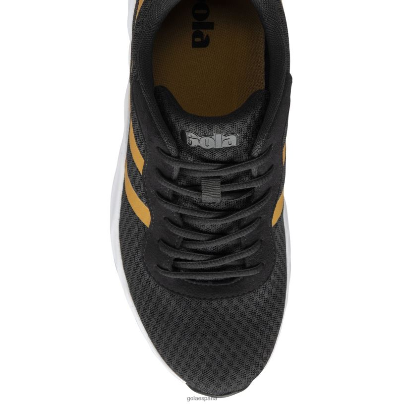 calzado V4PZL104 hombres Gola zapatillas draken de alto rendimiento sol negro/profundo