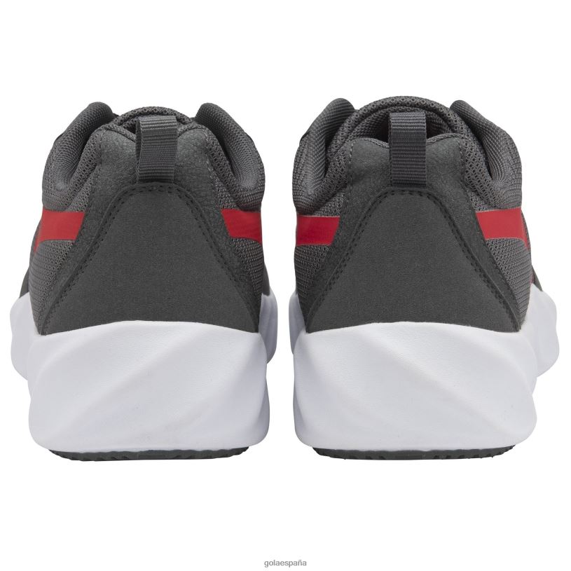 calzado V4PZL107 hombres Gola tenis lansen de alto rendimiento carbón/rojo intenso