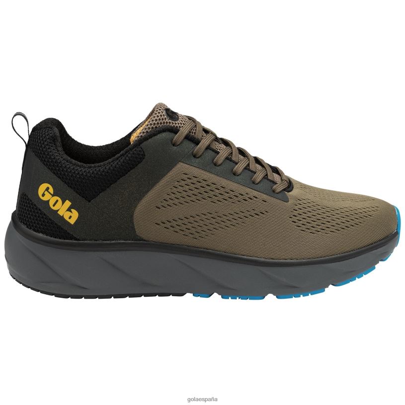 calzado V4PZL110 hombres Gola zapatillas ultra speed de alto rendimiento caqui/negro/sol