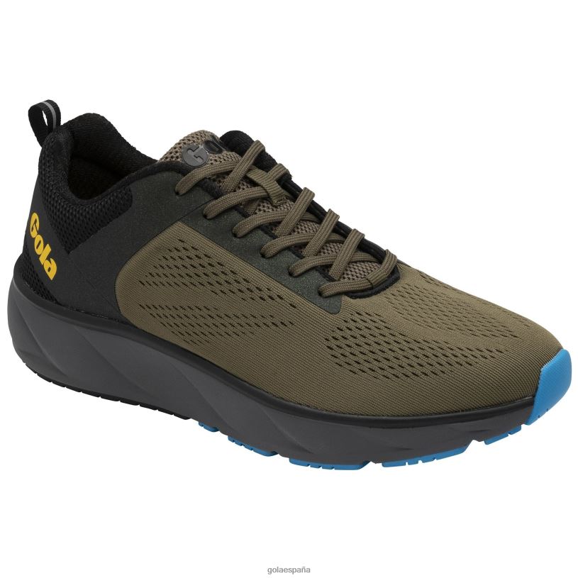 calzado V4PZL110 hombres Gola zapatillas ultra speed de alto rendimiento caqui/negro/sol