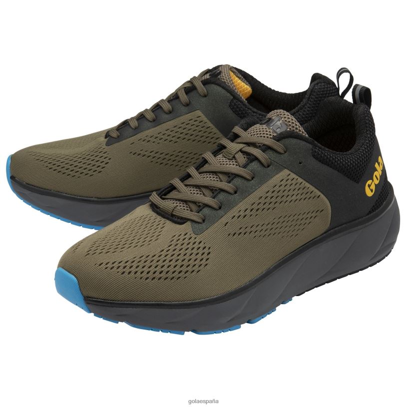 calzado V4PZL110 hombres Gola zapatillas ultra speed de alto rendimiento caqui/negro/sol