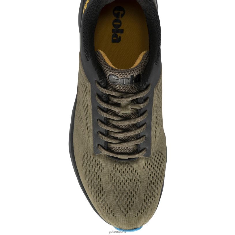 calzado V4PZL110 hombres Gola zapatillas ultra speed de alto rendimiento caqui/negro/sol