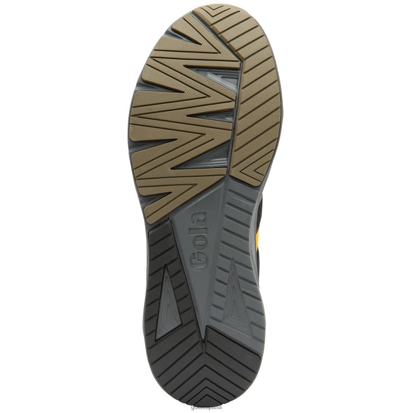 calzado V4PZL113 hombres Gola zapatillas deportivas Typhoon negro/caqui/sol/azul proceso