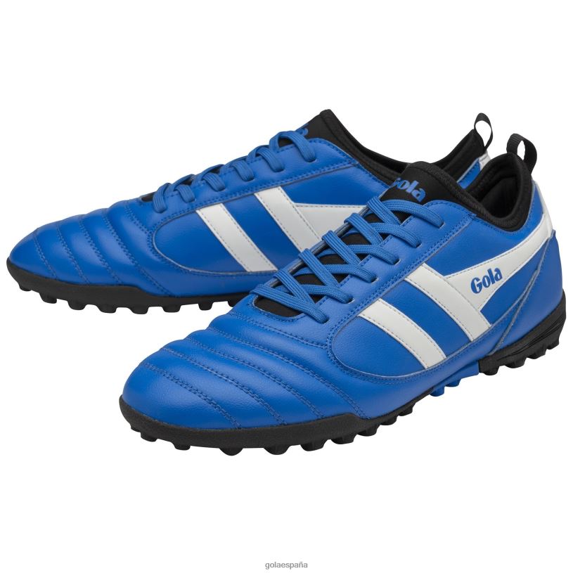 calzado V4PZL273 hombres Gola zapatillas ceptor turf azul blanco