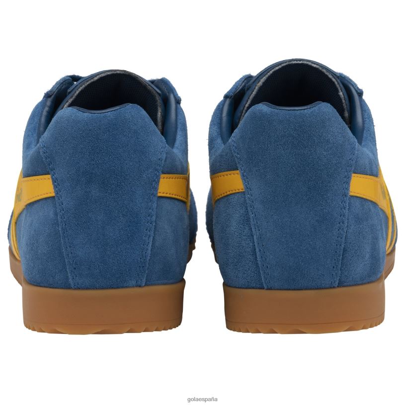 calzado V4PZL174 hombres Gola zapatillas clásicas harrier de ante 6 azul marino/sol