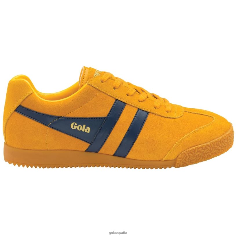 calzado V4PZL180 hombres Gola zapatillas clásicas harrier de ante 6 sol/azul marino