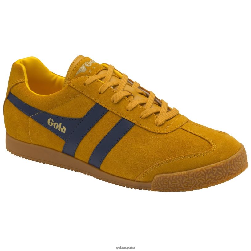 calzado V4PZL180 hombres Gola zapatillas clásicas harrier de ante 6 sol/azul marino