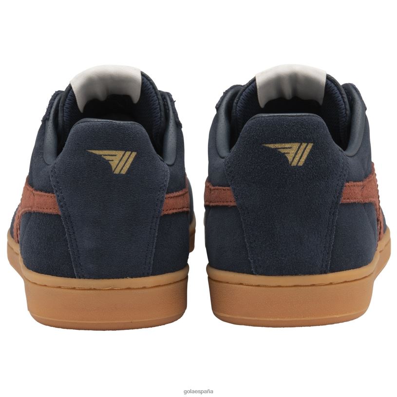 calzado V4PZL257 hombres Gola tenis classics equipe de ante azul marino/óxido/goma