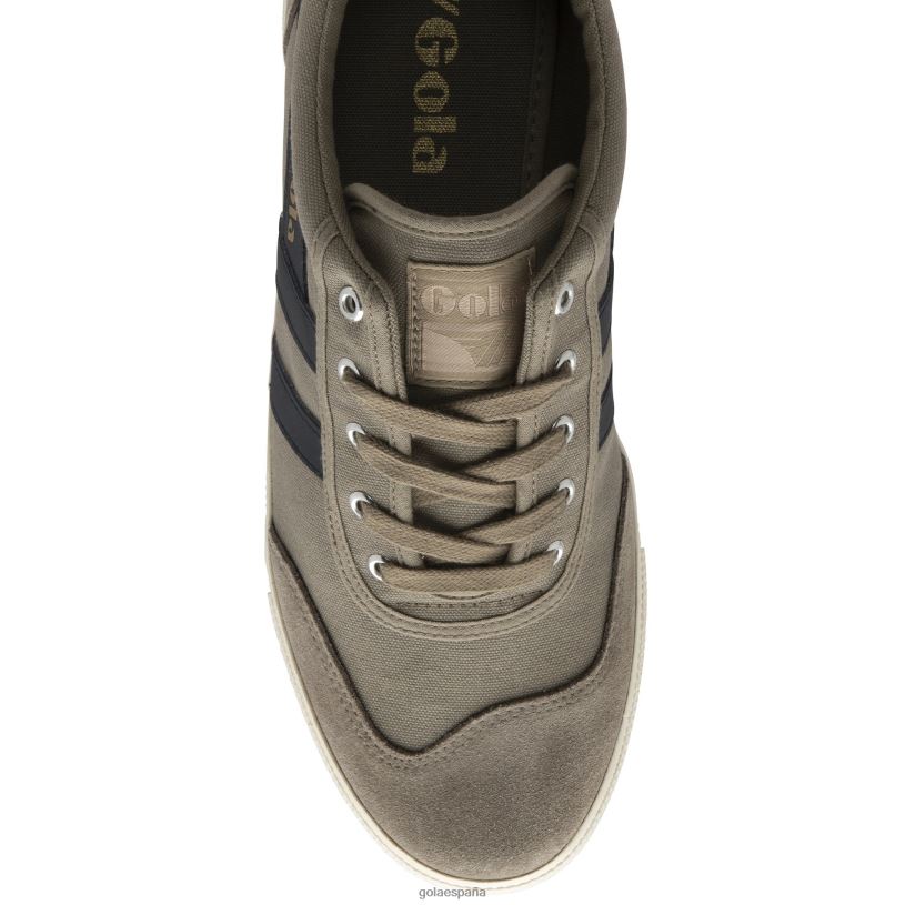 calzado V4PZL60 hombres Gola zapatillas clásicas de bádminton rinoceronte/marina