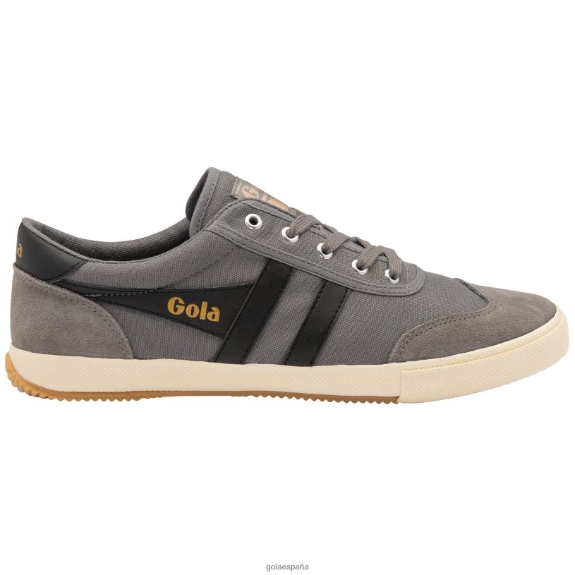 calzado V4PZL61 hombres Gola zapatillas clásicas de bádminton ceniza/negro