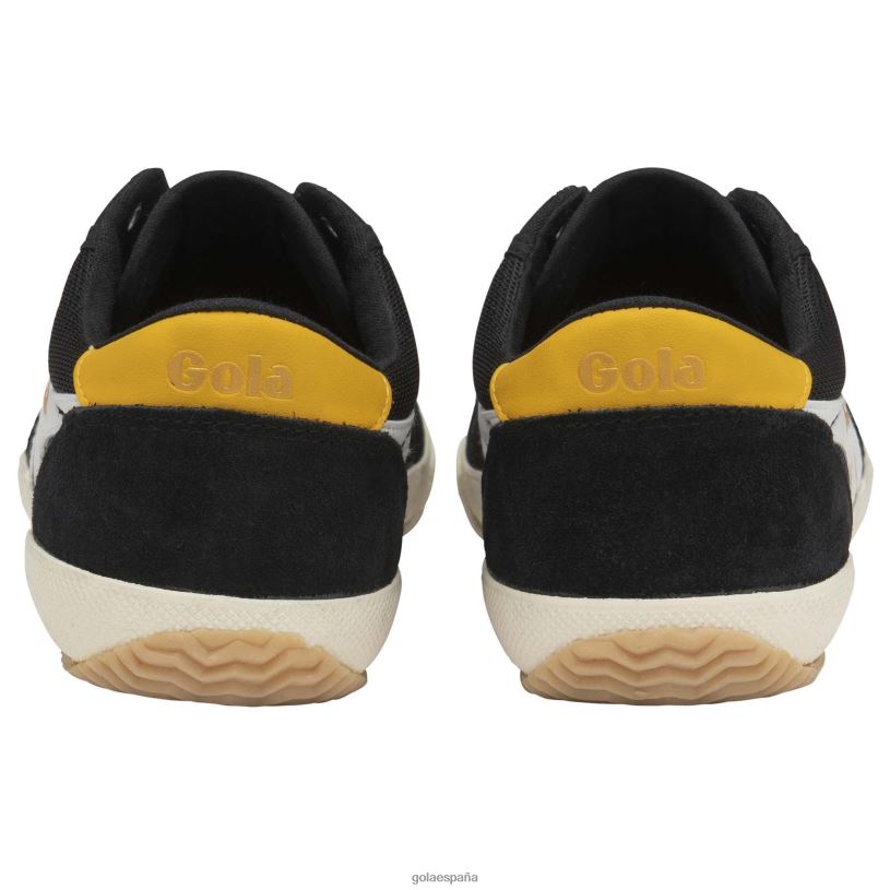 calzado V4PZL62 hombres Gola tenis classics bádminton de malla negro/blanco/sol