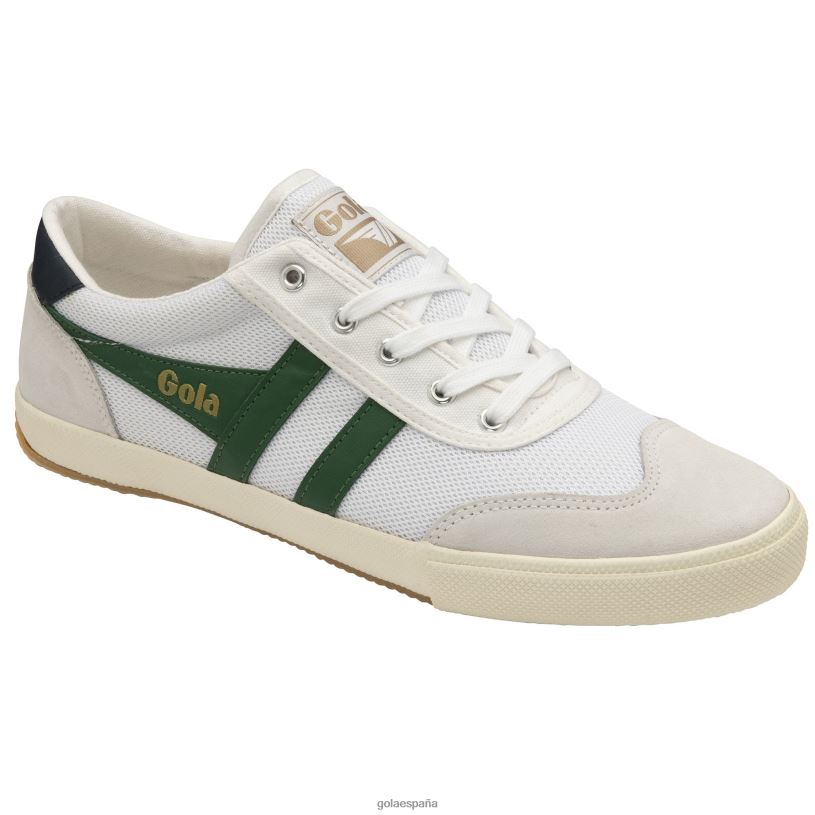 calzado V4PZL63 hombres Gola tenis classics bádminton de malla blanco/verde oscuro/azul marino