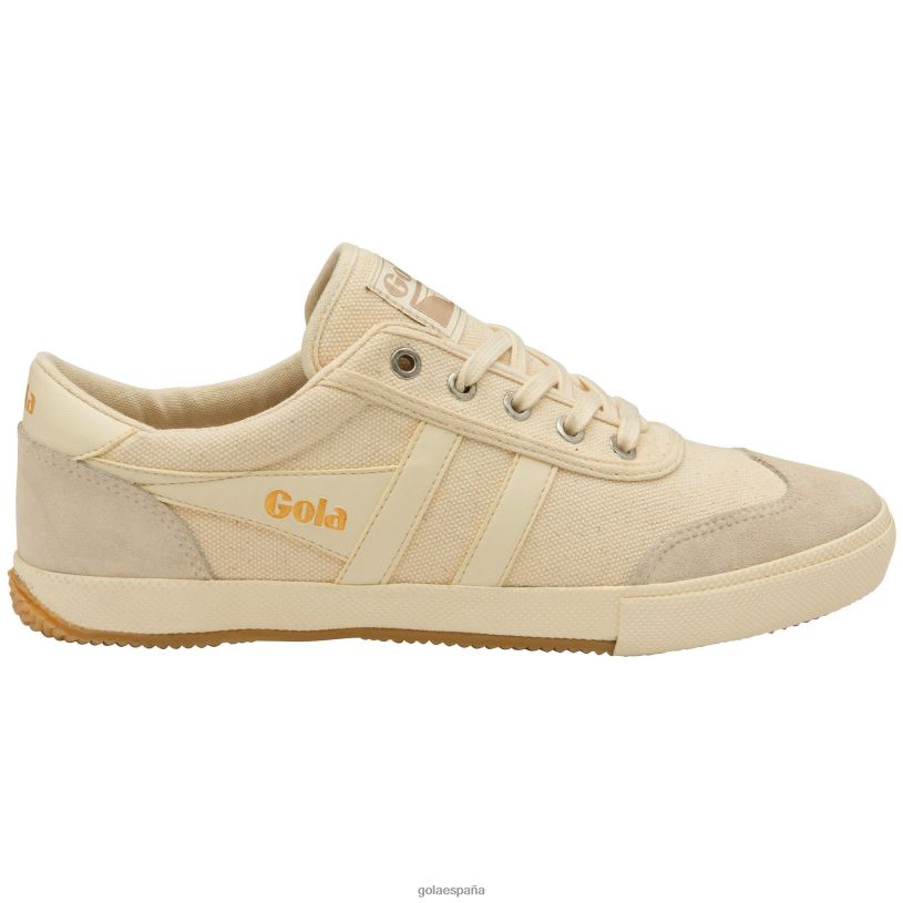 calzado V4PZL65 hombres Gola zapatillas clásicas de bádminton mono plimsoll blanquecino