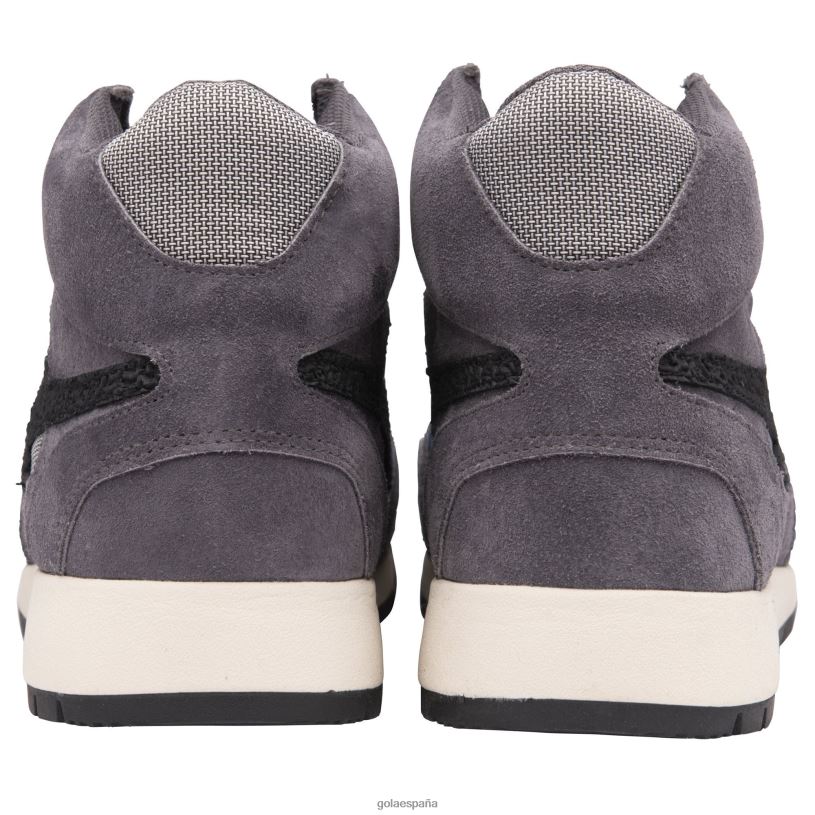 calzado V4PZL6 hombres Gola zapatillas altas clásicas cumbre sombra negra