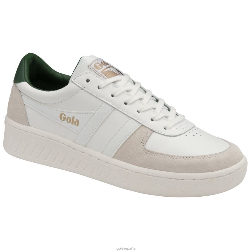 calzado V4PZL188 hombres Gola zapatillas clásicas grandslam clásicas blanco/verde oscuro