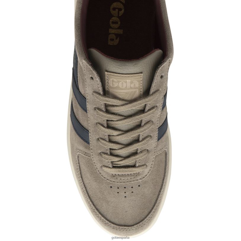 calzado V4PZL195 hombres Gola tenis classics grandslam de ante rinoceronte/azul marino/burdeos