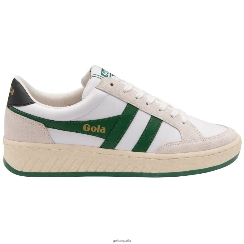 calzado V4PZL228 hombres Gola zapatillas clásicas superslam blanco/verde oscuro/negro