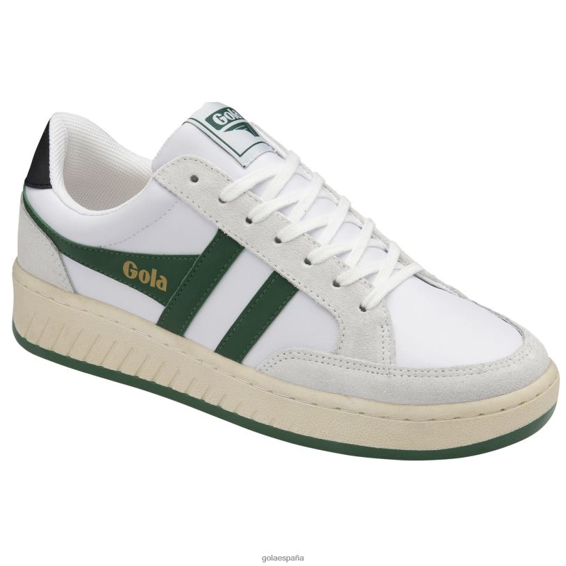 calzado V4PZL228 hombres Gola zapatillas clásicas superslam blanco/verde oscuro/negro