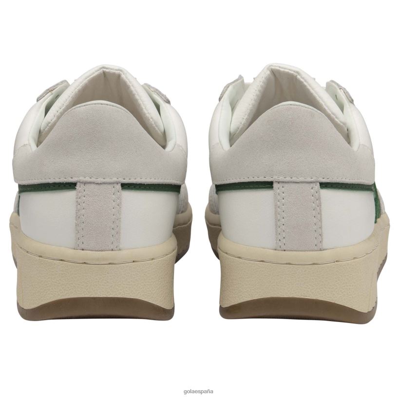 calzado V4PZL249 hombres Gola tenis clásicos dropshot blanco/verde oscuro