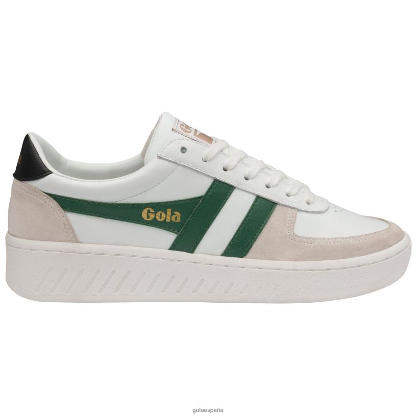 calzado V4PZL268 hombres Gola zapatillas clásicas grandslam clásicas blanco/verde/negro