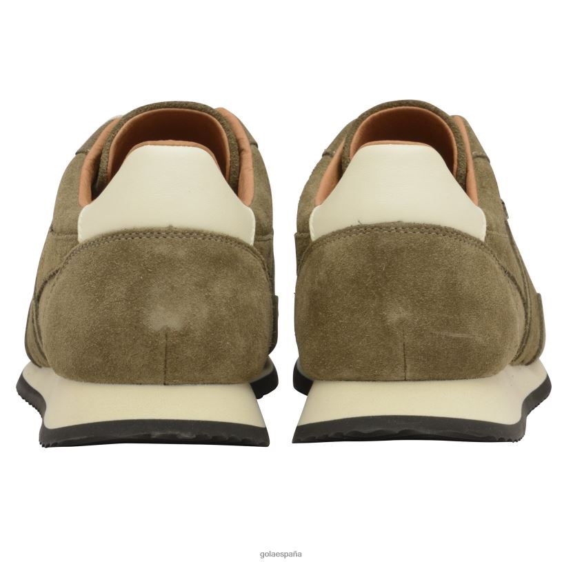 calzado V4PZL222 hombres Gola fabricado en Inglaterra - 1905 zapatillas deportivas de ante 317 caqui