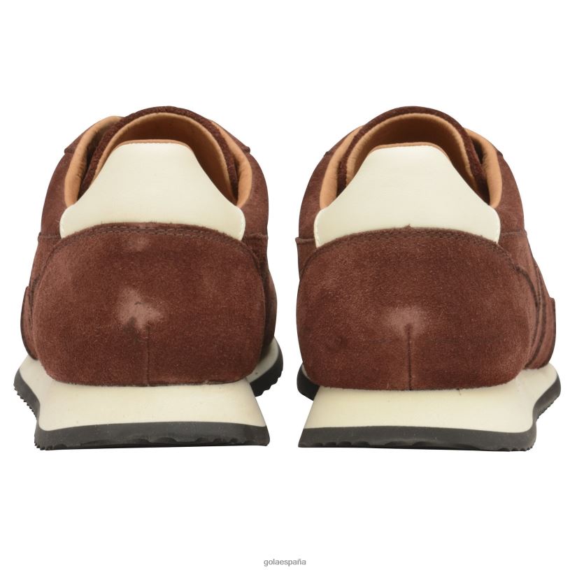 calzado V4PZL223 hombres Gola fabricado en Inglaterra - 1905 zapatillas deportivas de ante 317 coñac