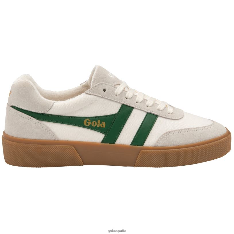 calzado V4PZL205 hombres Gola zapatillas clásicas Match Point blanco hueso/verde oscuro/chicle