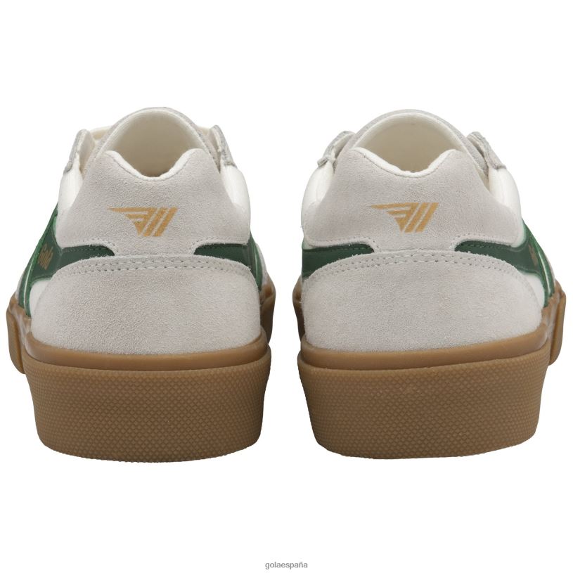 calzado V4PZL205 hombres Gola zapatillas clásicas Match Point blanco hueso/verde oscuro/chicle