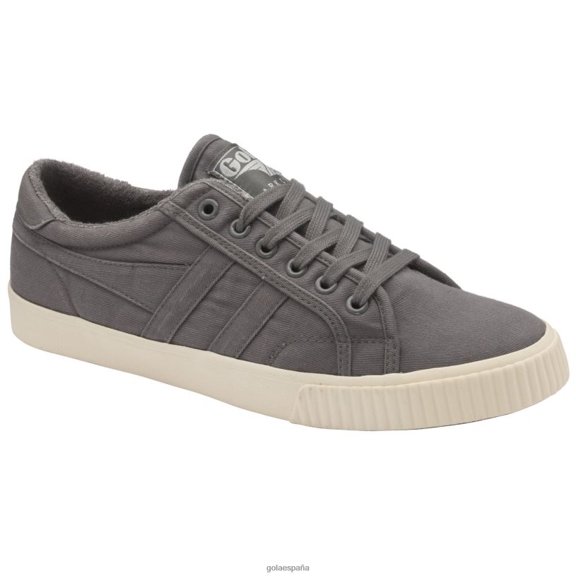 calzado V4PZL69 hombres Gola tenis clásicos veganos marca cox lavado zapatillas de deporte ceniza